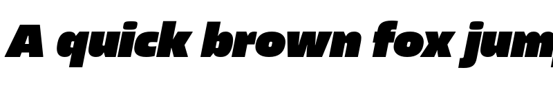 Preview of Allotrope Heavy Italic font