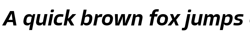 Preview of Allotrope Medium Italic font