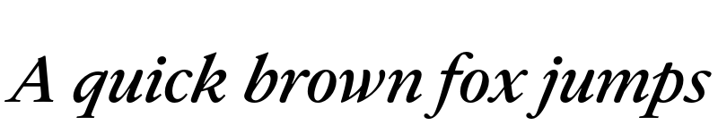 Preview of Allrounder Antiqua Test Medium Italic font