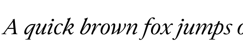 Preview of Allrounder Antiqua Test Regular Italic font