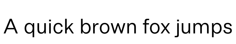 Preview of Allrounder Grotesk Test Regular font