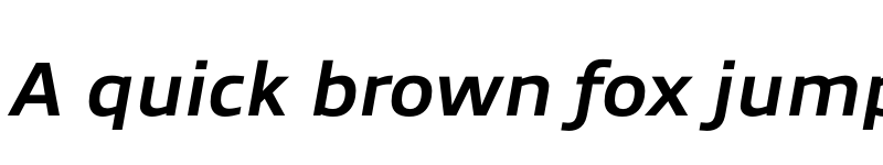 Preview of Allumi Std Bold Italic font