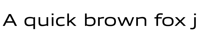 Preview of Allumi Std Extended Regular font