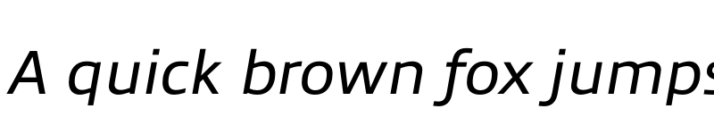 Preview of Allumi Std Italic font