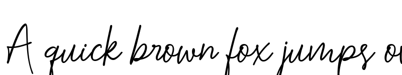 Preview of Alluring Delight Regular font