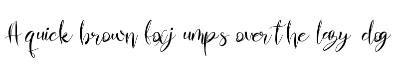 Preview of Almahira Regular font