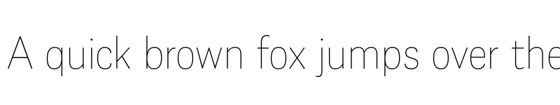 Preview of Almanach Hairline font