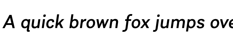 Preview of Almanach Medium Italic font