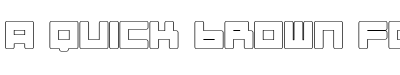 Preview of Almanaque Outline Regular font