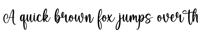 Preview of Almond Butter Regular font