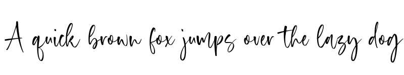 Preview of Almond Hunter Regular font