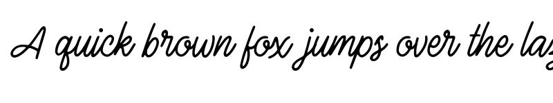 Preview of Almost Love Demo Regular font