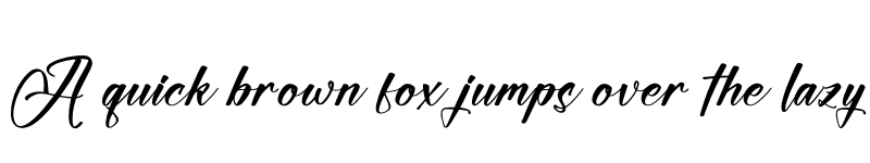 Preview of Alodinya Silvestte Regular font