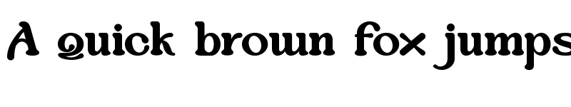 Preview of Aloevera Regular font