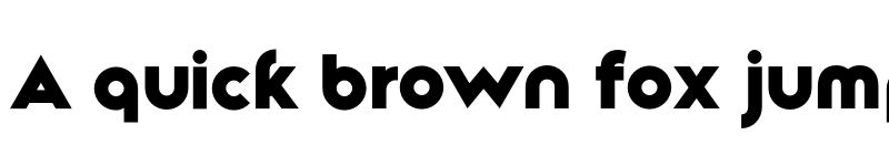 Preview of Along Sans s2 Black font