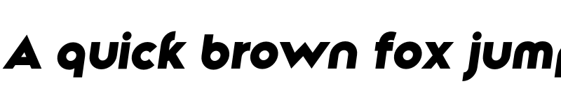 Preview of Along Sans s2 BlackItalic font