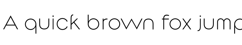 Preview of Along Sans s2 ExtraLight font