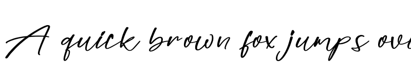 Preview of Alonsita Gilbert Regular font