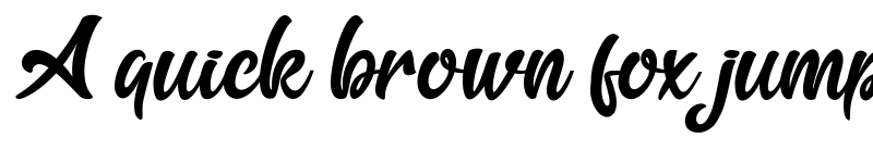 Preview of Alpha Monday Regular font