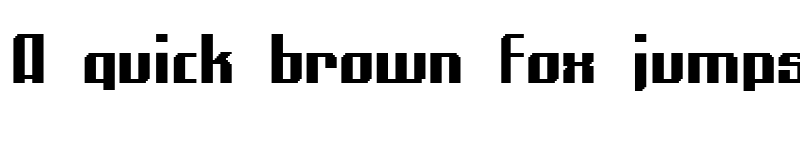 Preview of Alpha Quadrant Regular font