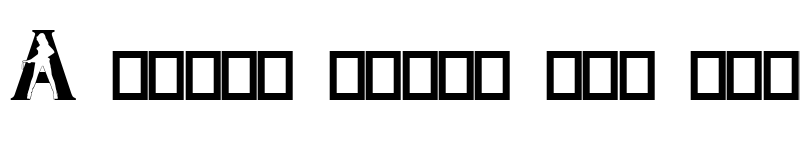 Preview of Alpha Silouettes 3 Expanded font