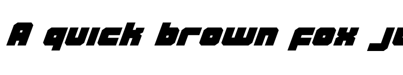 Preview of Alpha Taurus Expanded Italic Expanded Italic font