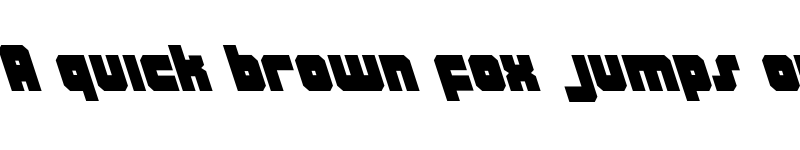 Preview of Alpha Taurus Leftalic Leftalic font