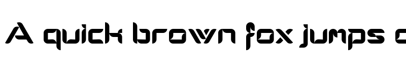 Preview of AlphaMaleModern Regular font