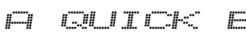 Preview of Alpine 7558S Normal font