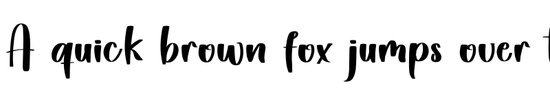 Preview of Alqulista Regular font