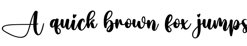 Preview of Already Regular font