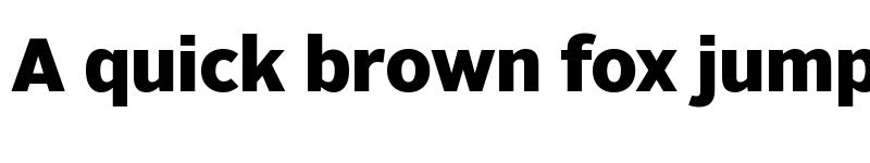 Preview of Alright Sans Black font