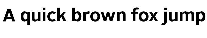 Preview of Alright Sans Bold font