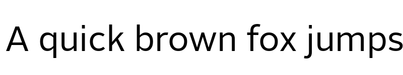 Preview of Alright Sans Regular font