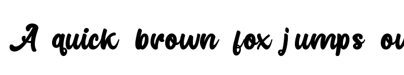 Preview of Alrighton DEMO Regular font