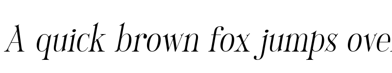 Preview of Alstera Oblique font