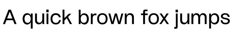 Preview of ALT Riviera Regular font