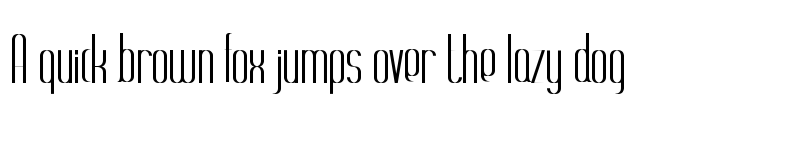 Preview of Alt Yokori Regular font