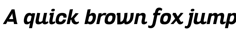 Preview of Altair Bold Italic font