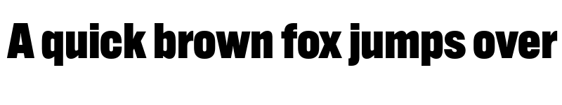 Preview of Alternate Gothic ATF Black font