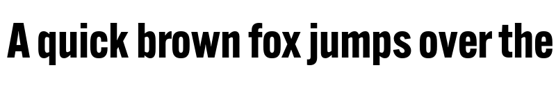 Preview of Alternate Gothic ATF Bold font