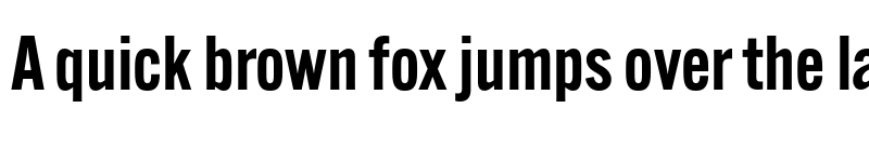 Preview of Alternate Gothic ATF Demi font