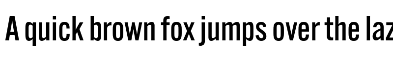 Preview of Alternate Gothic ATF Medium font