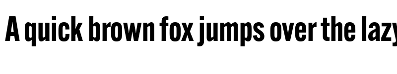 Preview of Alternate Gothic Condensed ATF Bold font