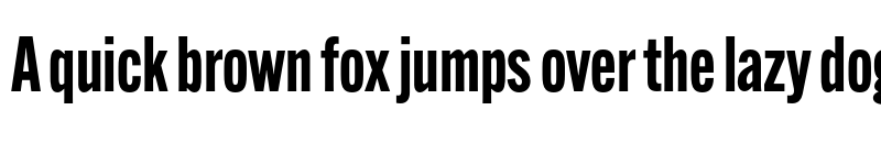 Preview of Alternate Gothic Extra Cond ATF Bold font