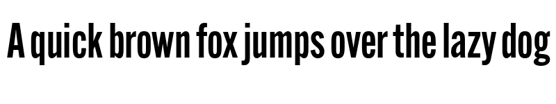 Preview of Alternate Gothic Extra Cond ATF Demi font