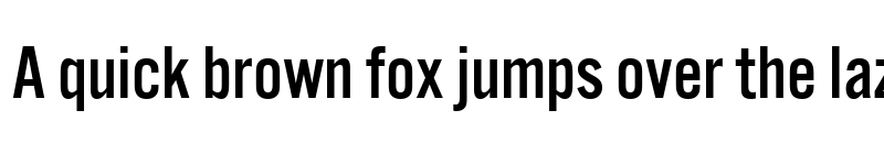 Preview of Alternate Gothic W04 No 3 Regular font