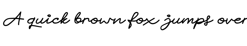 Preview of Alternative Line Regular font