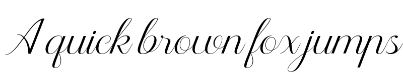 Preview of Altheria Regular font