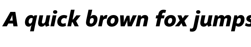 Preview of Altivo Bold Italic font